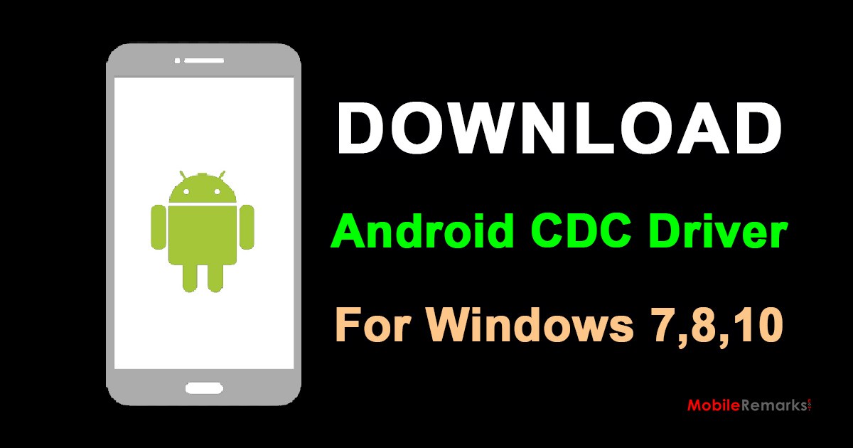 download cdc driver